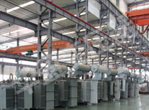 枣庄非晶合金变压器生产现场